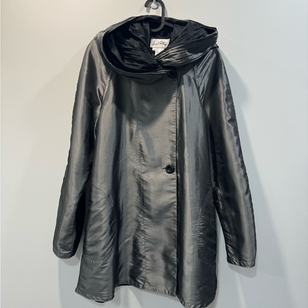 Joseph Ribkoff Grey Metallic Women's Coat
